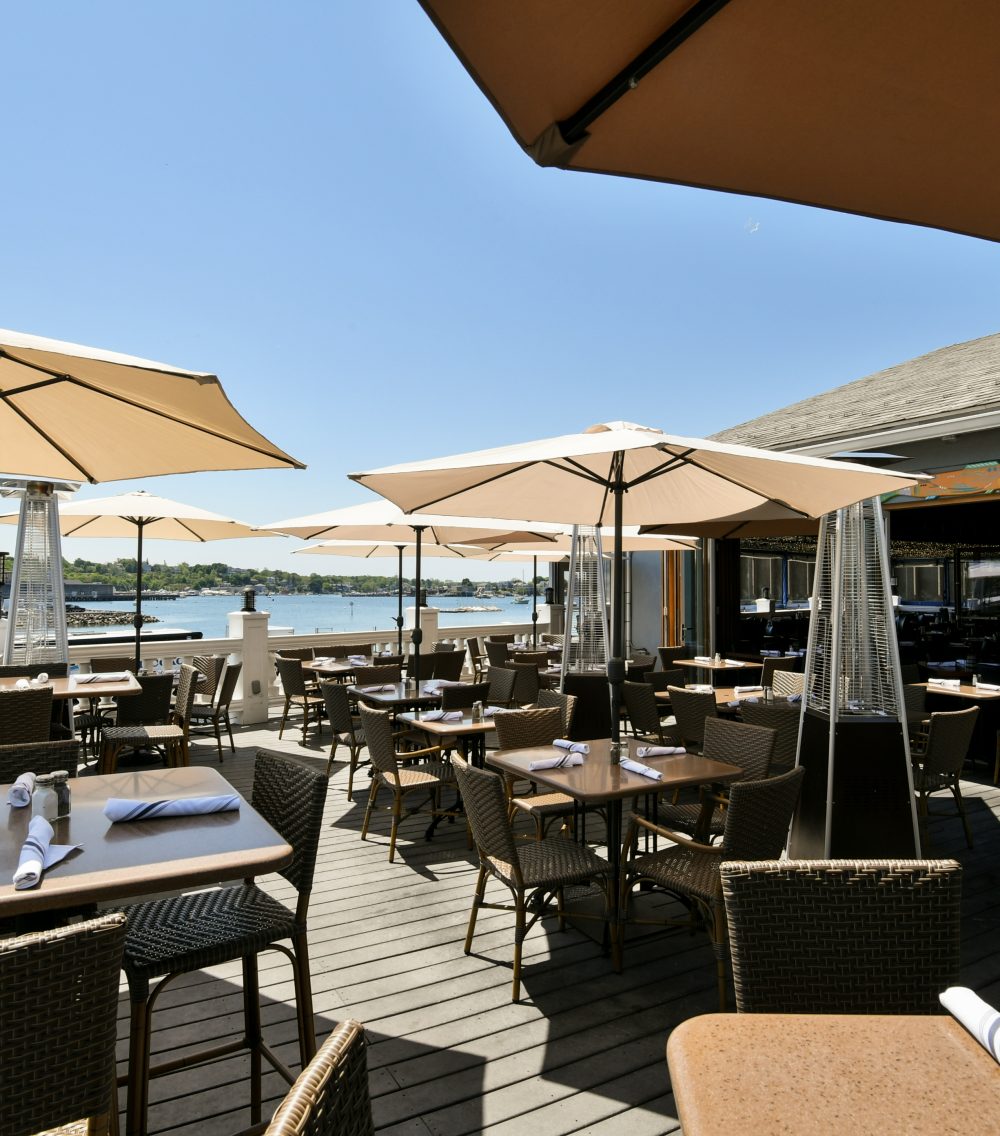 Outdoor Waterfront Dining Gloucester, MA